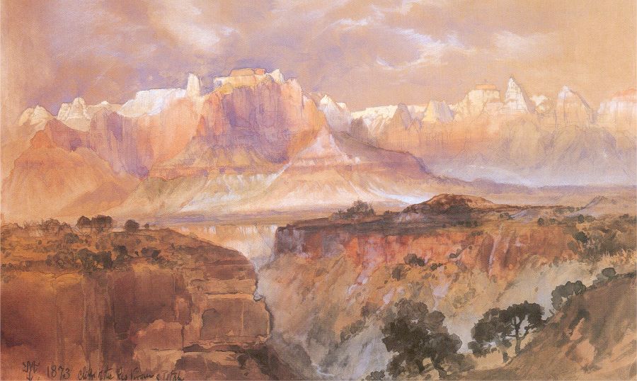 Moran, Thomas Cliffs of the Rio Virgin, South Utah